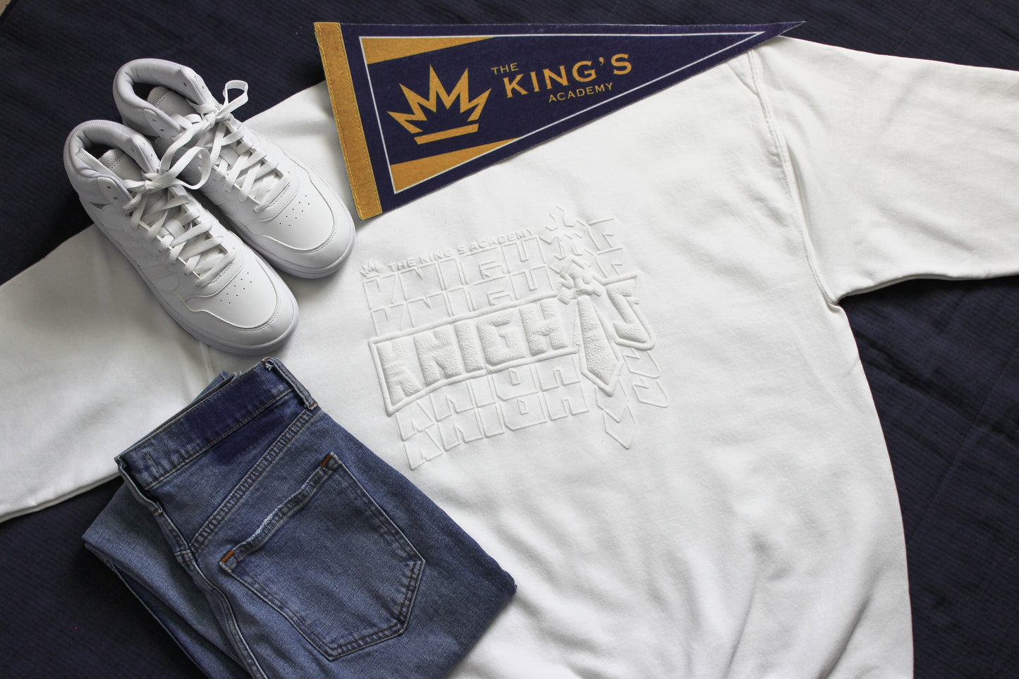 Repeating Knights Crewneck