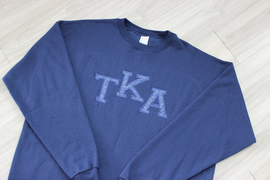 TKA Applique Crewneck Sweater